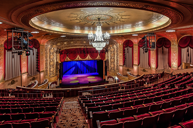 Warner Theater Interactive Seating Chart